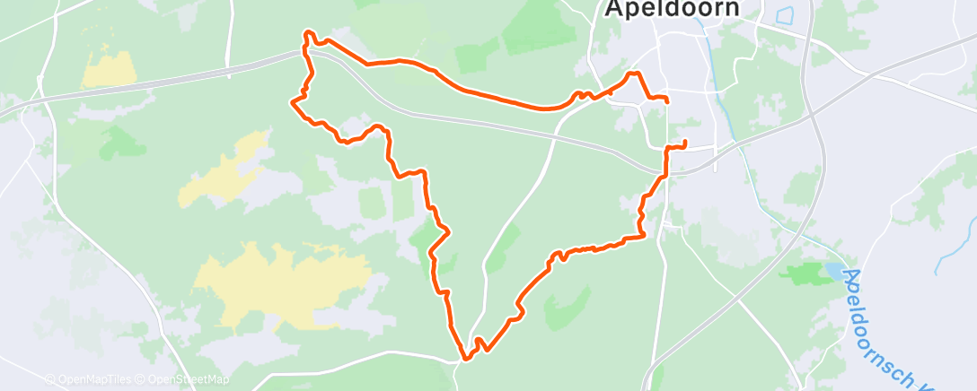 Map of the activity, Old school achterstevoren