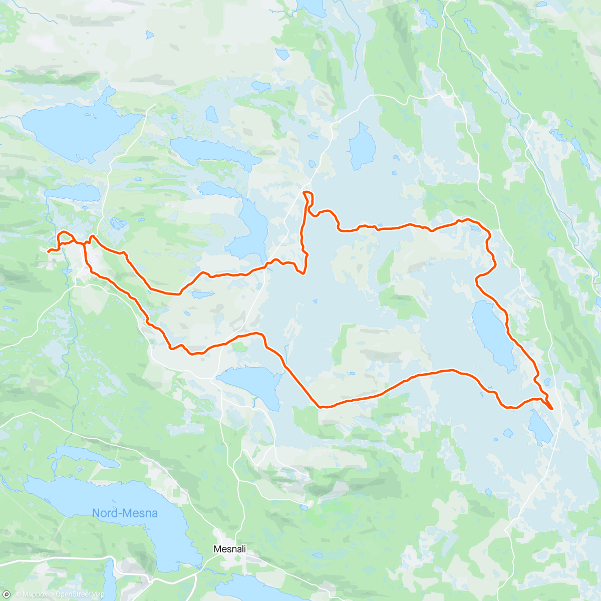 Map of the activity, Påsk i fjelli vol III☀️💛