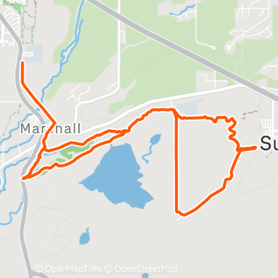 Superior Trails from Marshall Rd | 12.0 mi Running Route on Strava