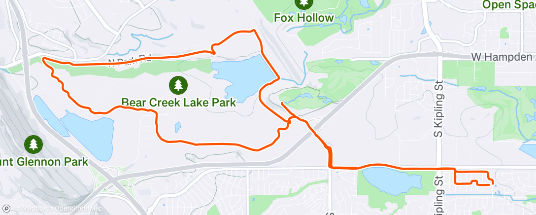 Map of the activity, 4th Day of Christmas