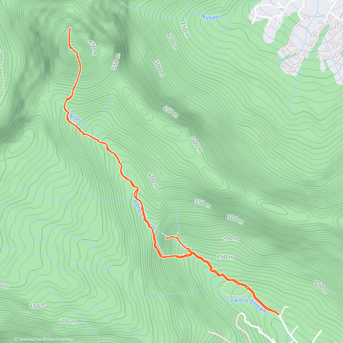 Map of the activity, Mou Aputa avec Céline
