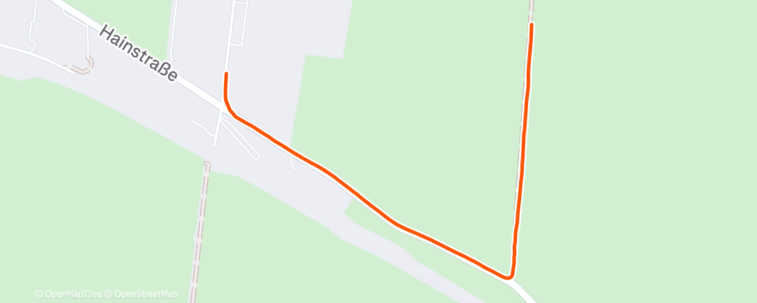 Карта физической активности (Lauf am Mittag)