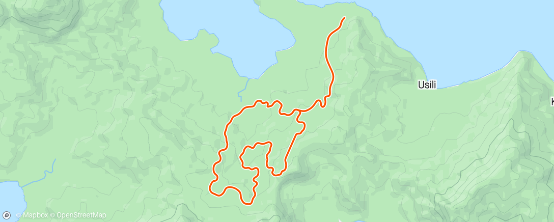 Map of the activity, Zwift - Basics in Watopia