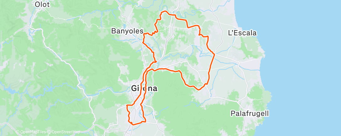 Map of the activity, Eine Runde mit EF 🩷