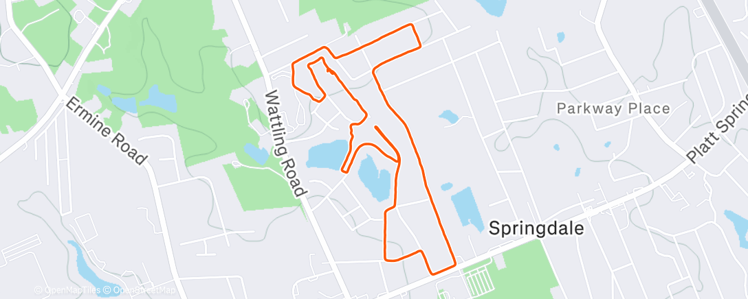 Карта физической активности (Morning Walk)