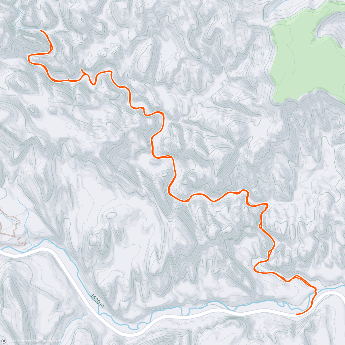 Map of the activity, Spring Canyon-Capitol Reef NP