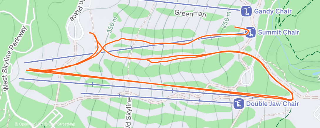 Map of the activity, The Jerrys are out