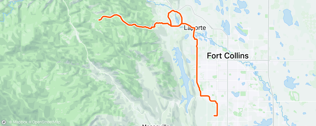 Map of the activity, Flat legs Womp Womp 🤷