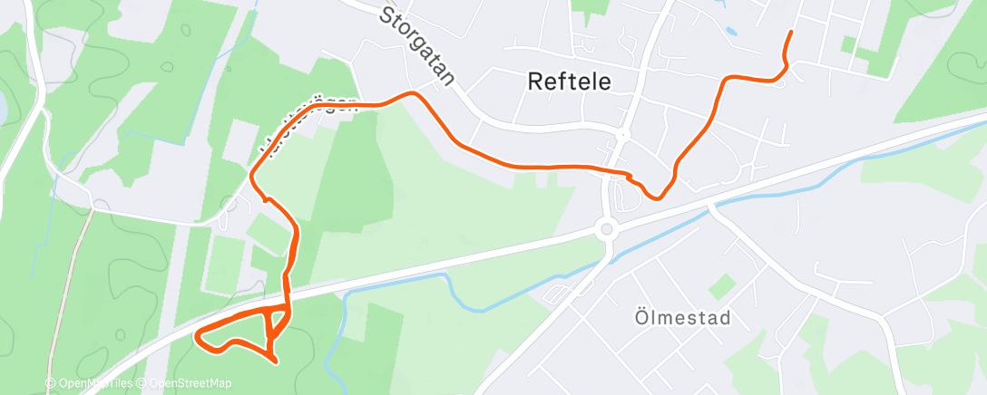 Map of the activity, Intervall