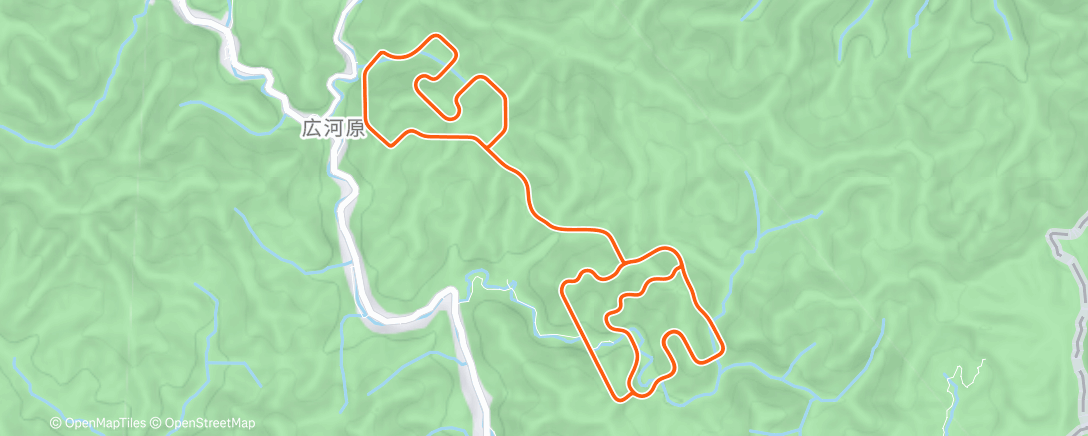 Map of the activity, MyWhoosh - Heian Samurai Circuit