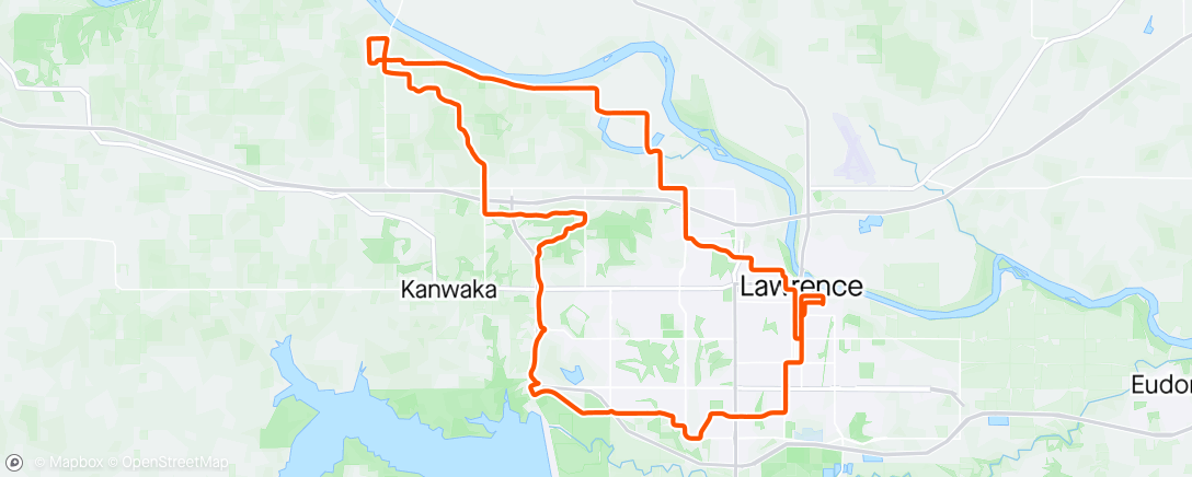 Map of the activity, Another perfect afternoon ride with BB.
