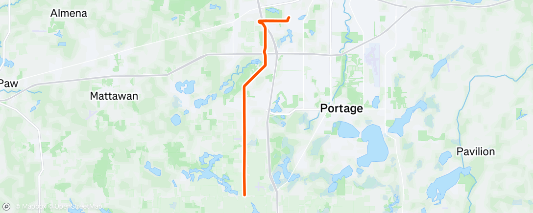 Map of the activity, “Peaking”