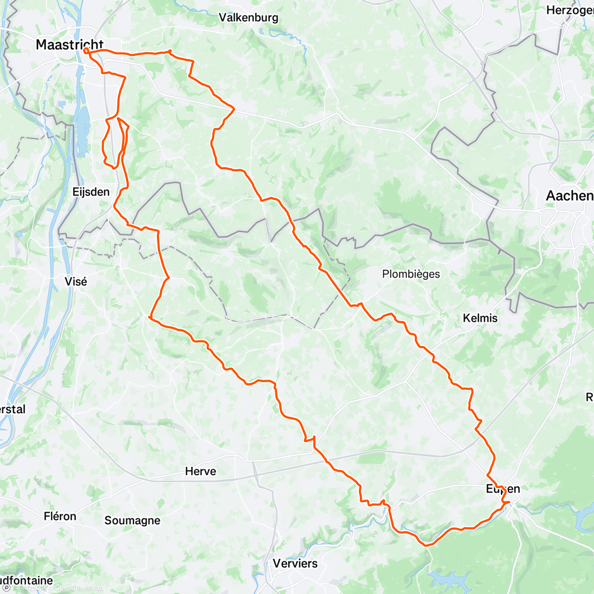 Map of the activity, Zou ik naar Eupen verhuizen?