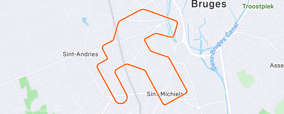 Map of the activity, The return 2/10 - Ramp Test