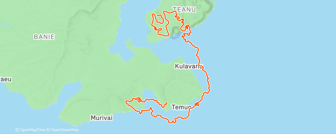 Map of the activity, Zwift - Itza Party in Watopia