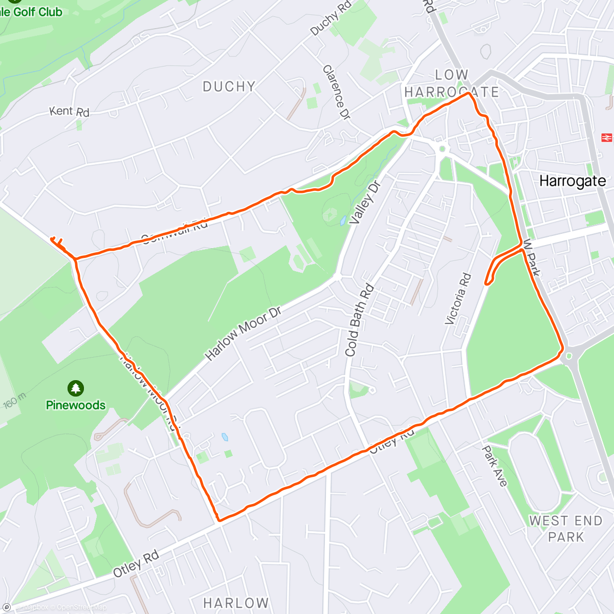 Map of the activity, Morning run🐾🐾🥶🏃‍♀️😎