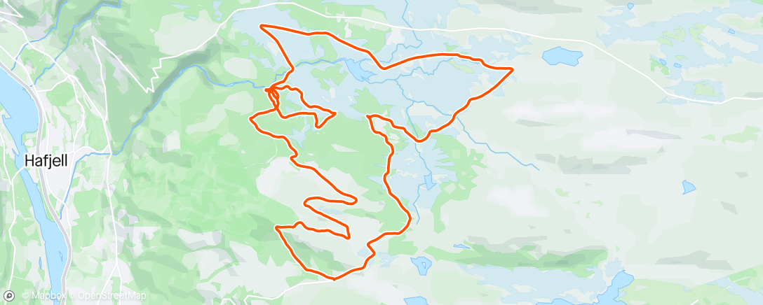 Map of the activity, Ski Nordisch zur Mittagszeit