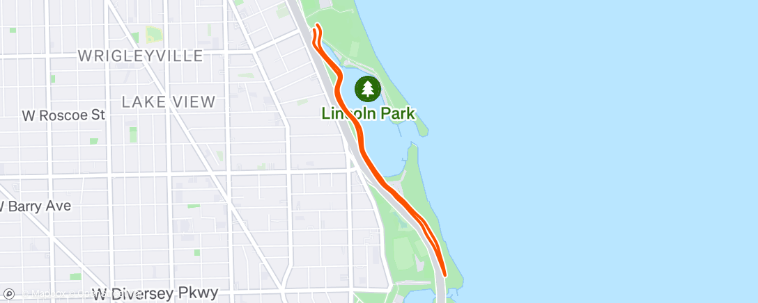 Map of the activity, Quick pre event jog