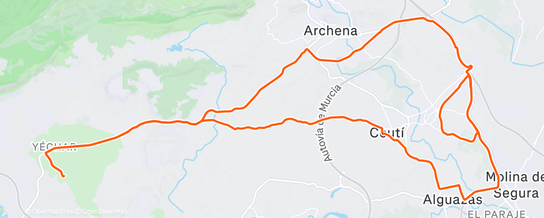 Карта физической активности (Ruta y baño gratis 🌧️🌧️)