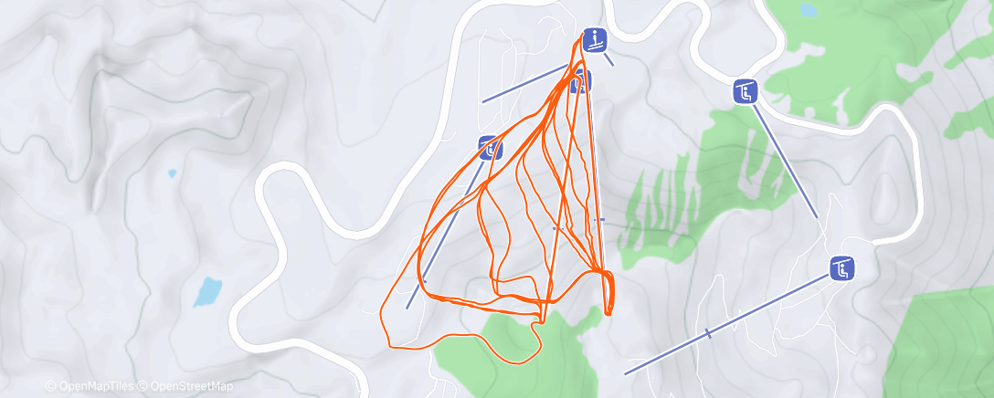 Map of the activity, Juneuary