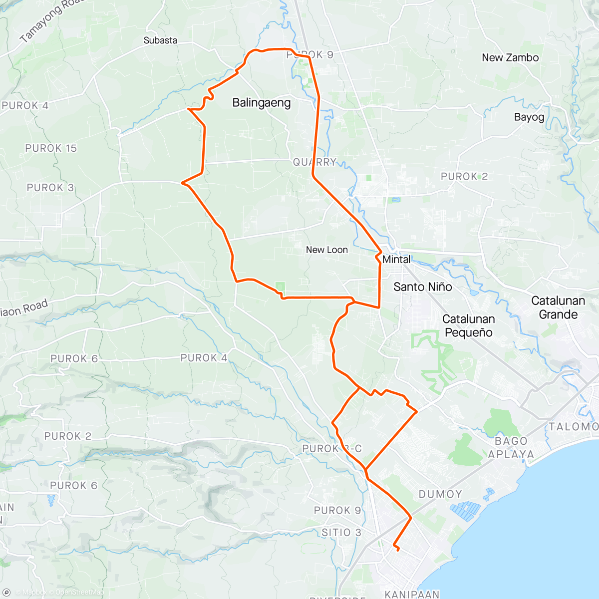 Mapa de la actividad (1st ride of May 🚴‍♂️🌤️)