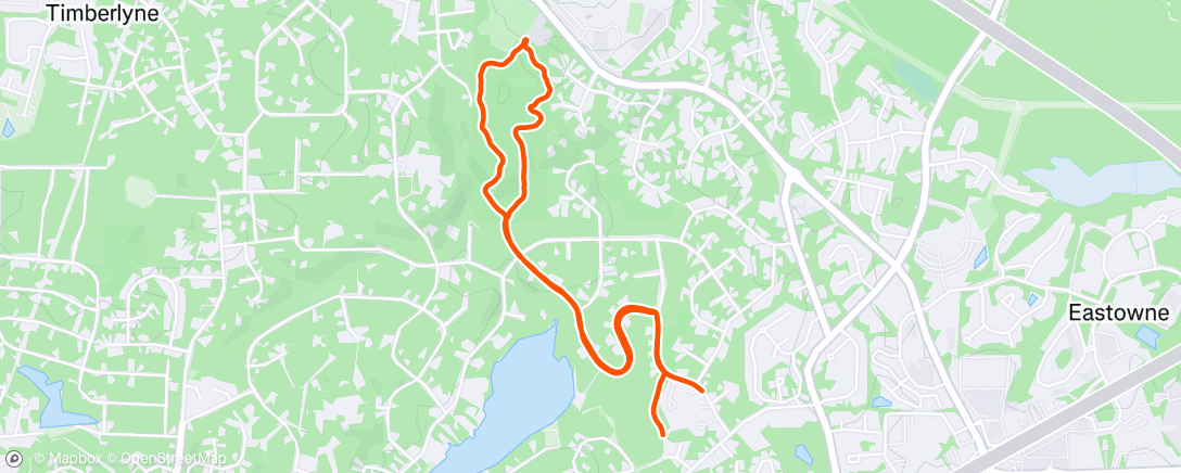Map of the activity, Cedar Falls season start  ⛰️☀️