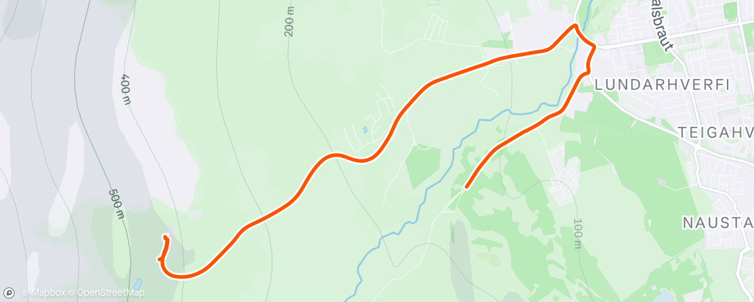 Map of the activity, Lunch E-Mountain Bike Ride