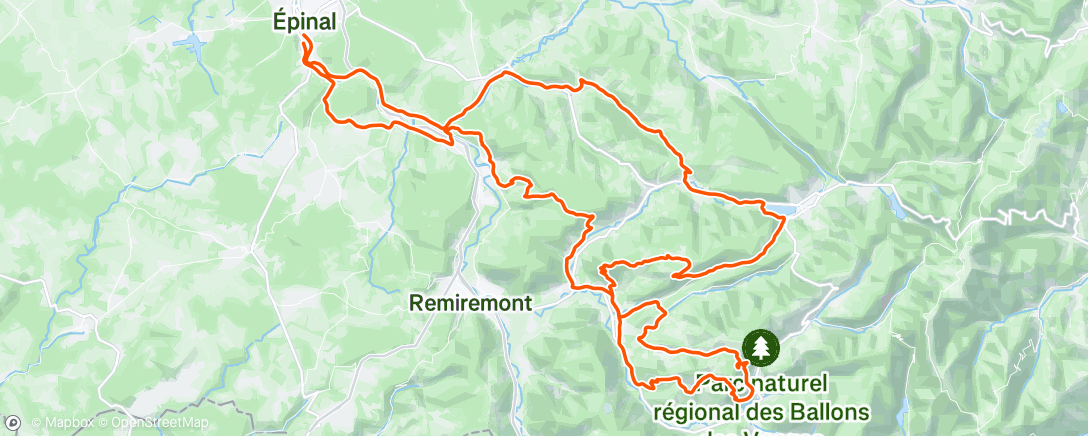 Map of the activity, La Grande Route Verte, chantier, 22e 🤯