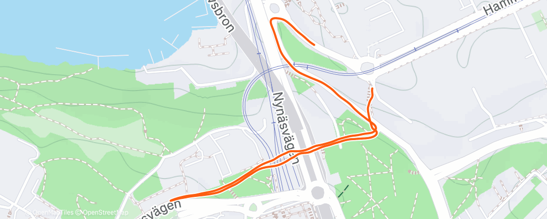 Map of the activity, Ont i fot 😔