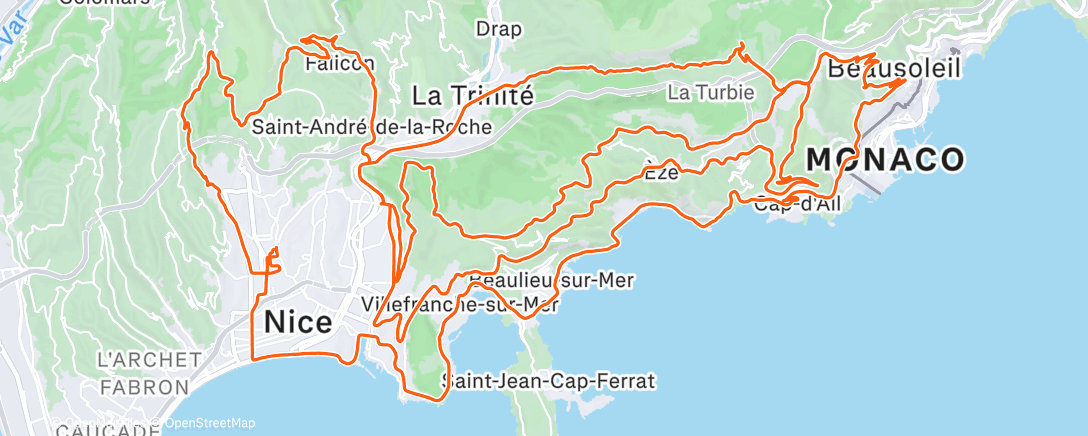 Map of the activity, Training Camp🇨🇵- Day 1