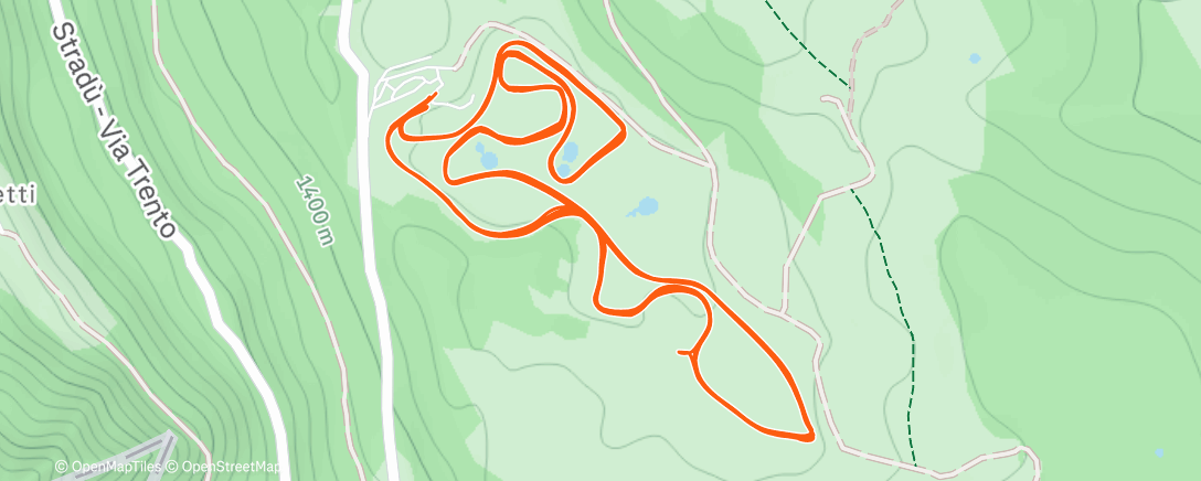 Carte de l'activité Sci di fondo radicchio e grana