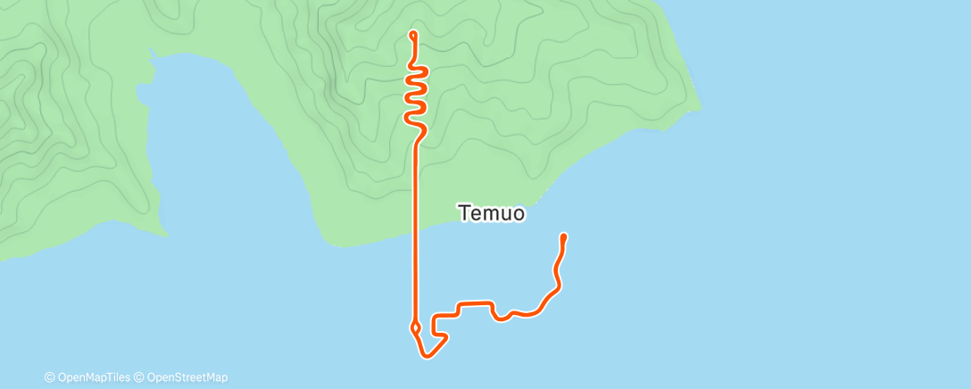 Map of the activity, Zwift - Hilltop Hustle in Watopia