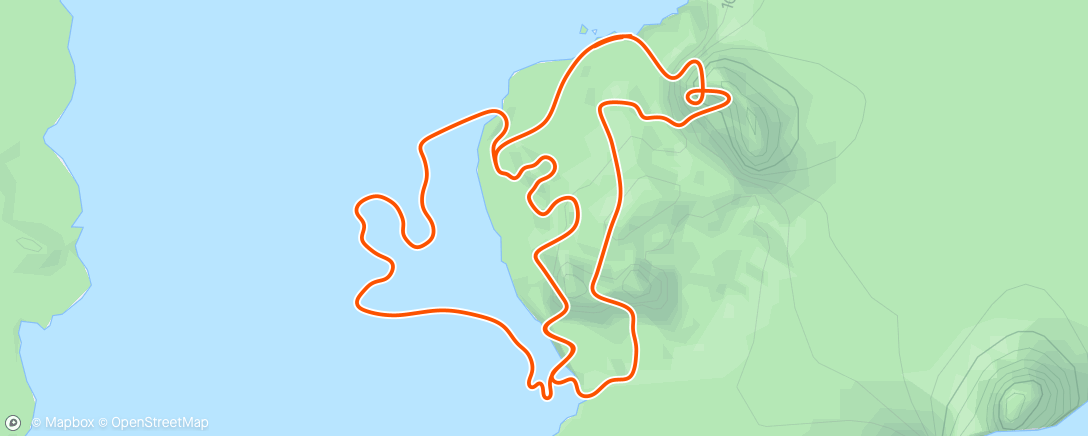 Map of the activity, Zwift - TT: Zwift TT Club Racing - Seaside Sprint (B) on Seaside Sprint in Watopia