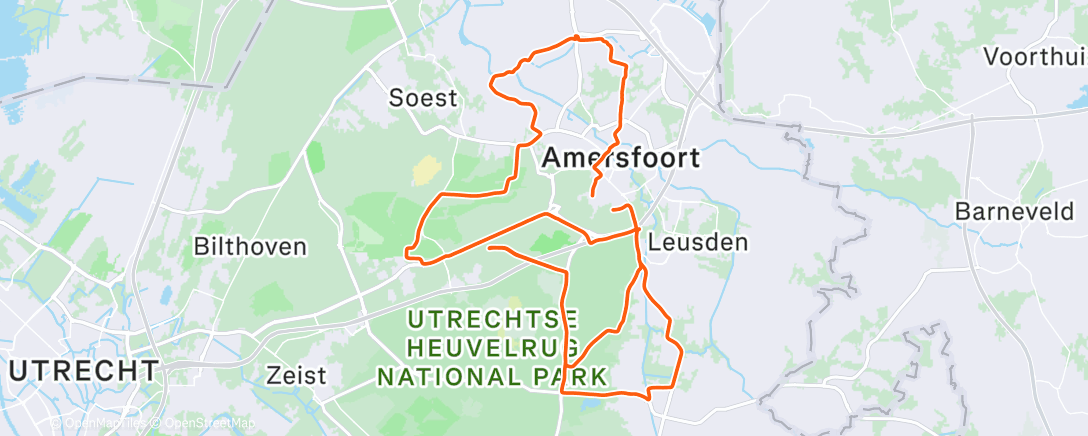 Map of the activity, Ochtendrit