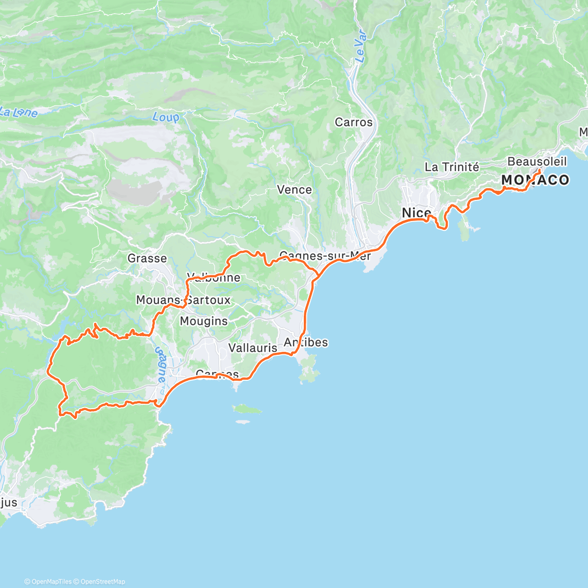 Map of the activity, Last dance 2025