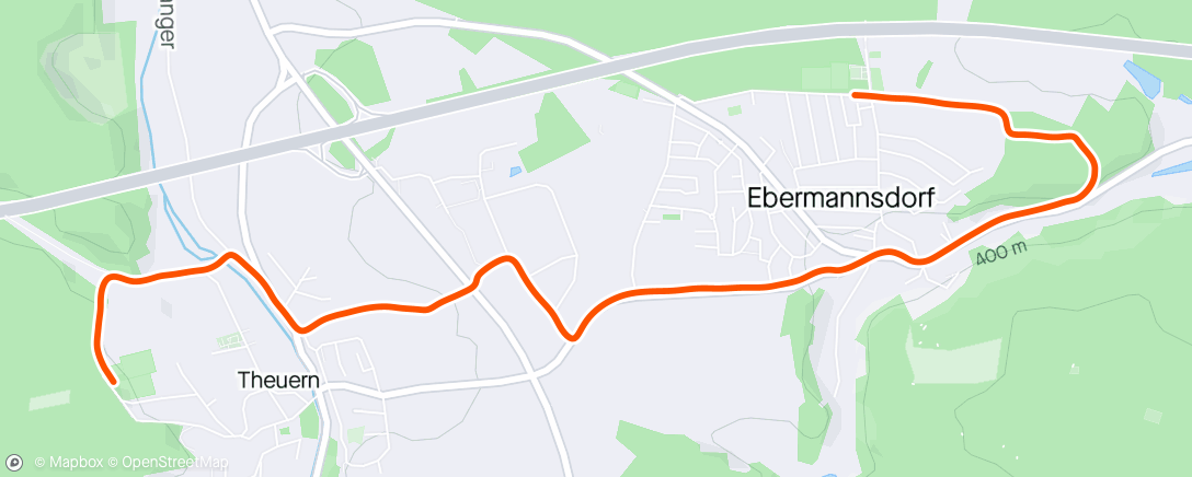 Karte der Aktivität „LKL 2024 Theuern - Ebermannsdorf”