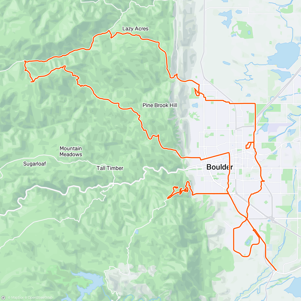 Map of the activity, Leehill-LHC-Skillet-Sunshine-Flag