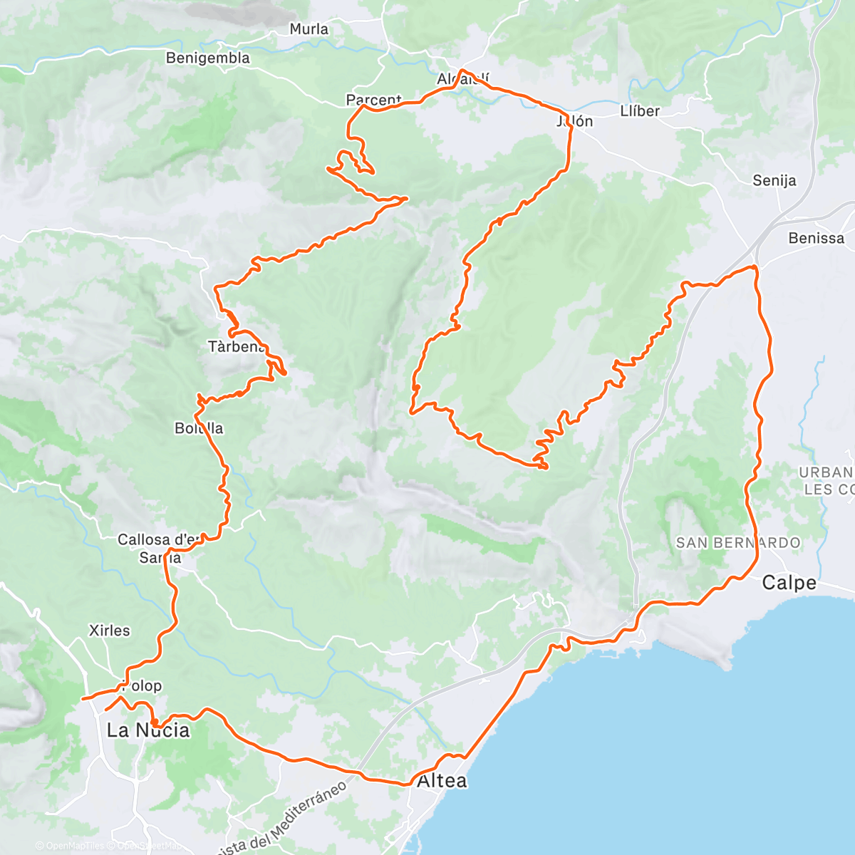 活动地图，Godt igang nå