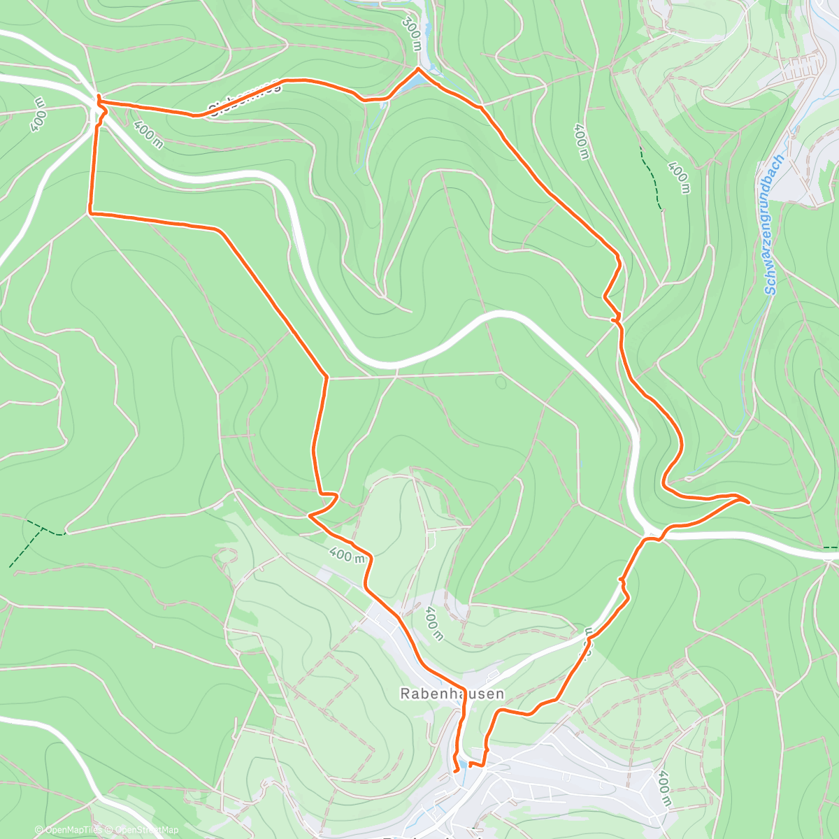 Карта физической активности (Trailwalk)