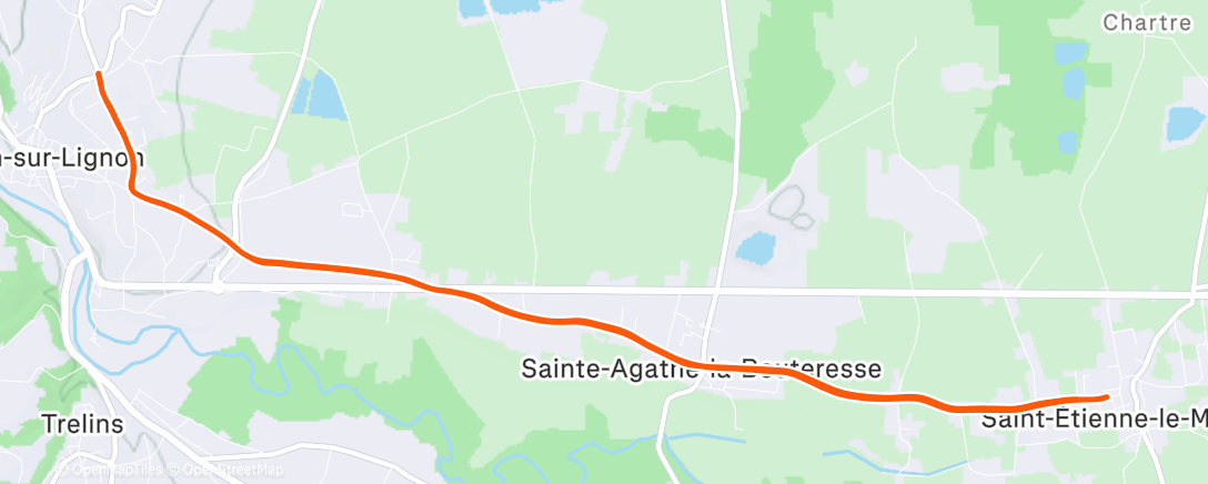 Map of the activity, Tout sauf du plaisir🥶😶‍🌫️