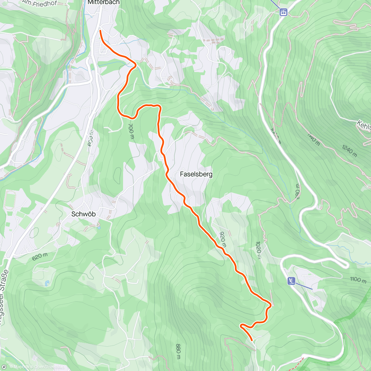 Map of the activity, BKOOL - Berchtesgaden - Hinterbrand