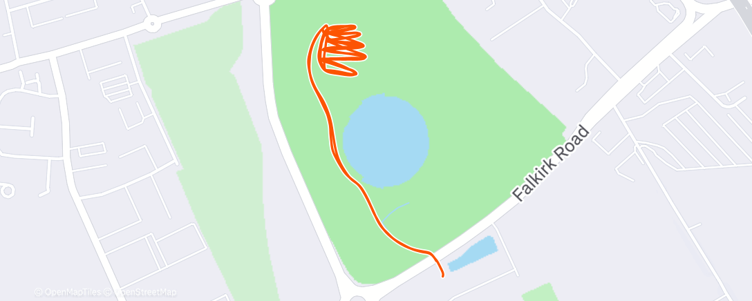 Map of the activity, RTC muddy grass season