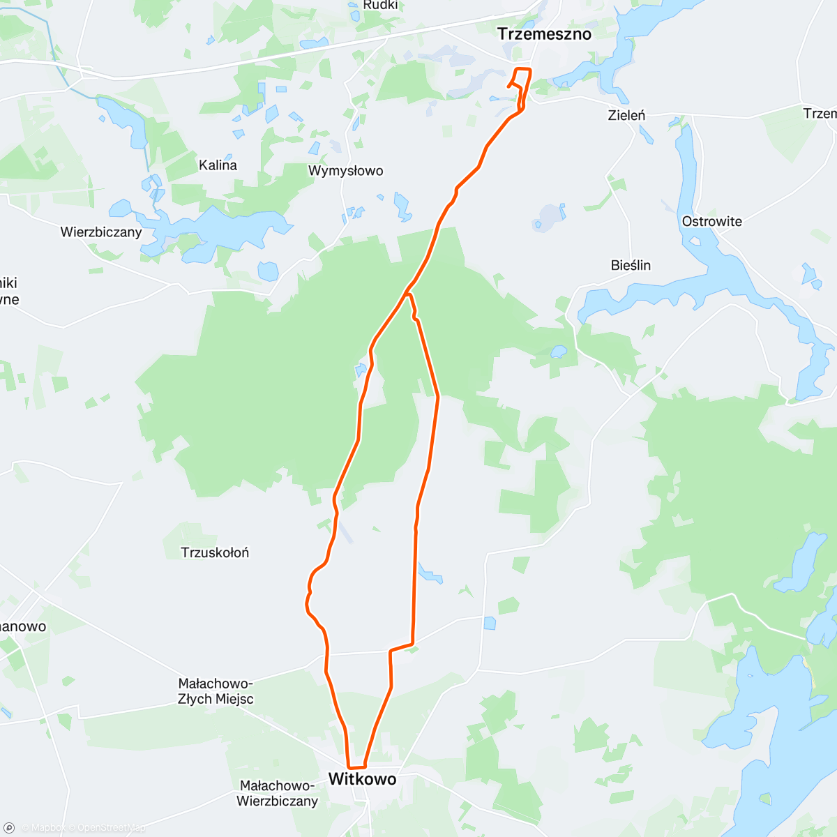 Map of the activity, Wersja wiosenna