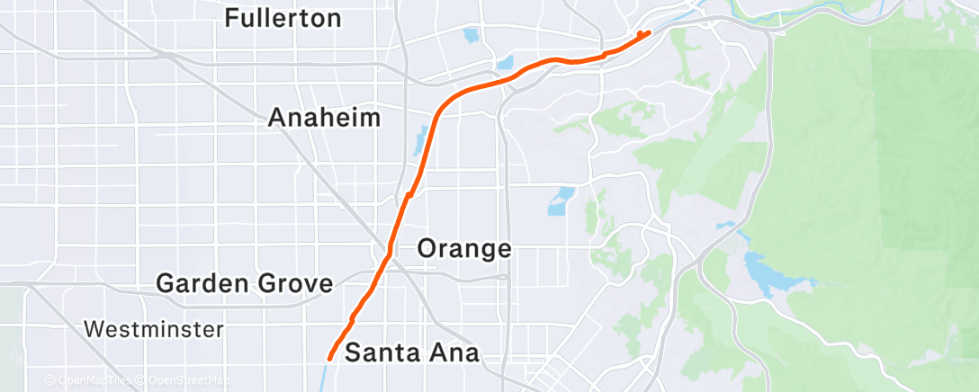 Карта физической активности (Paced Jacob for 26.2 miles)