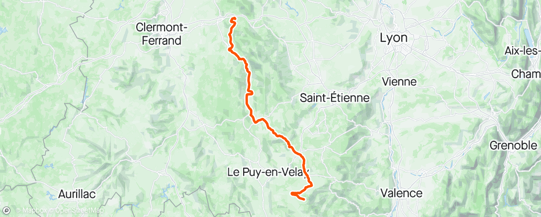 Map of the activity, Critérium du Dauphiné - stage 3