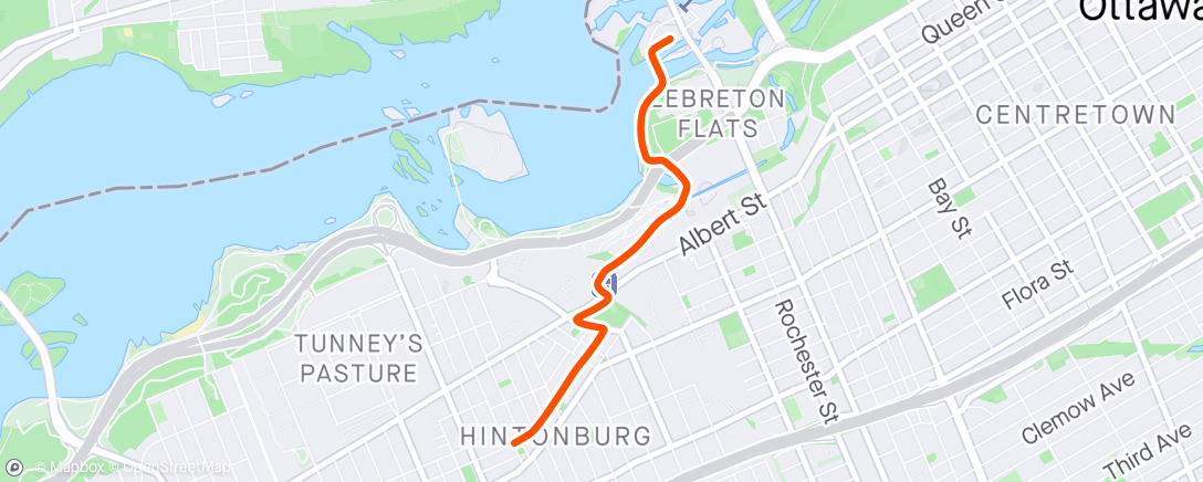 Map of the activity, Morning commute!