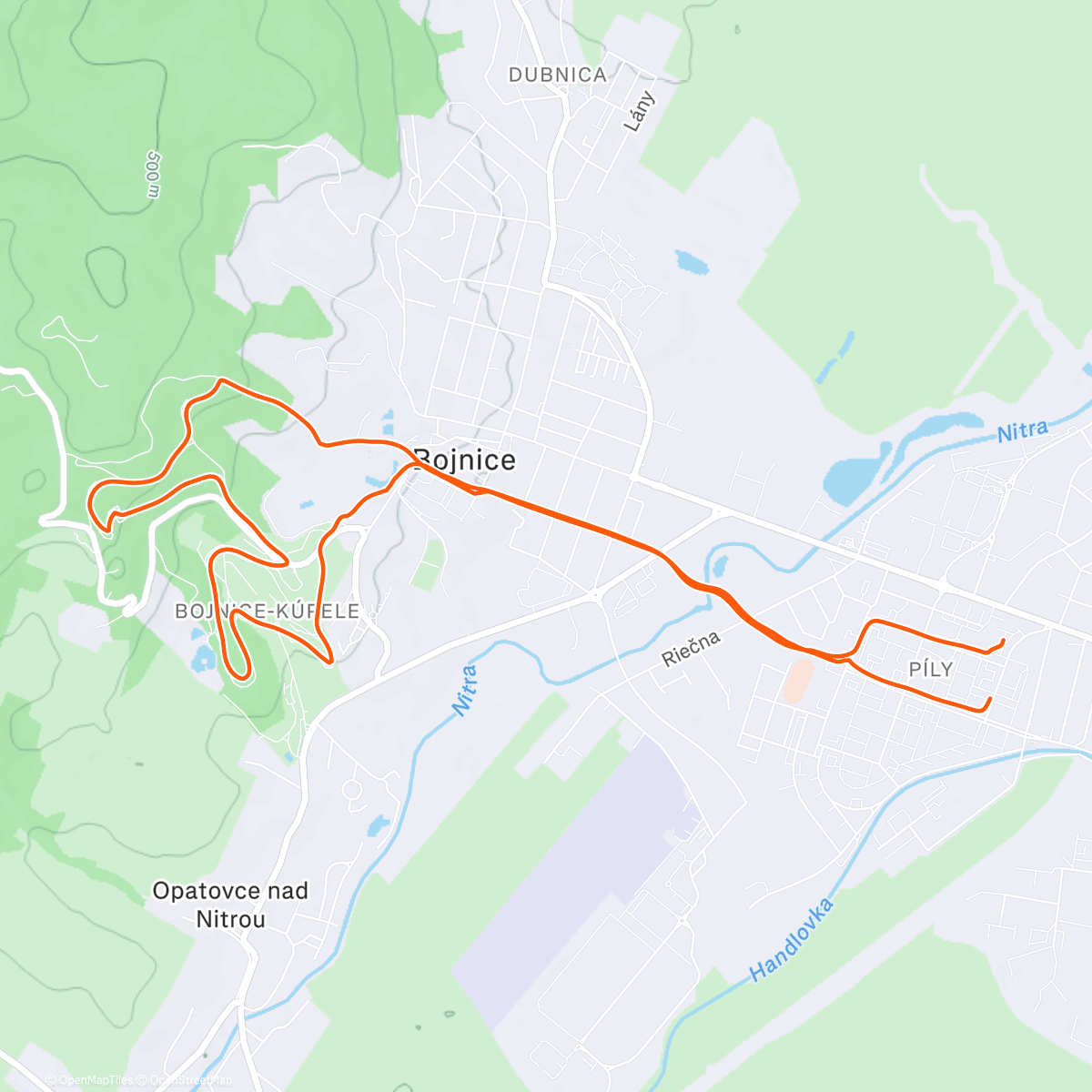 Map of the activity, 💦🔙