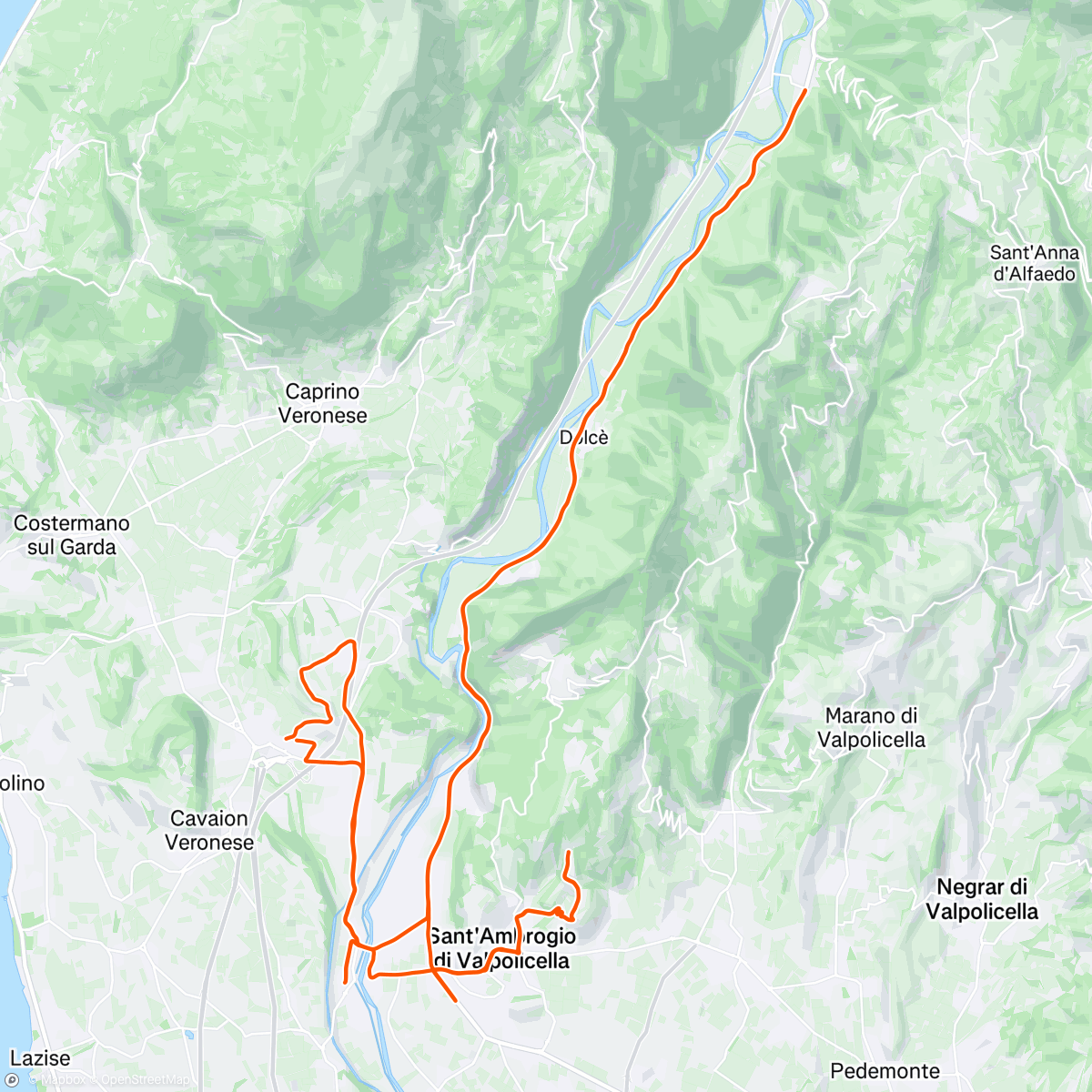 Map of the activity, 1/2