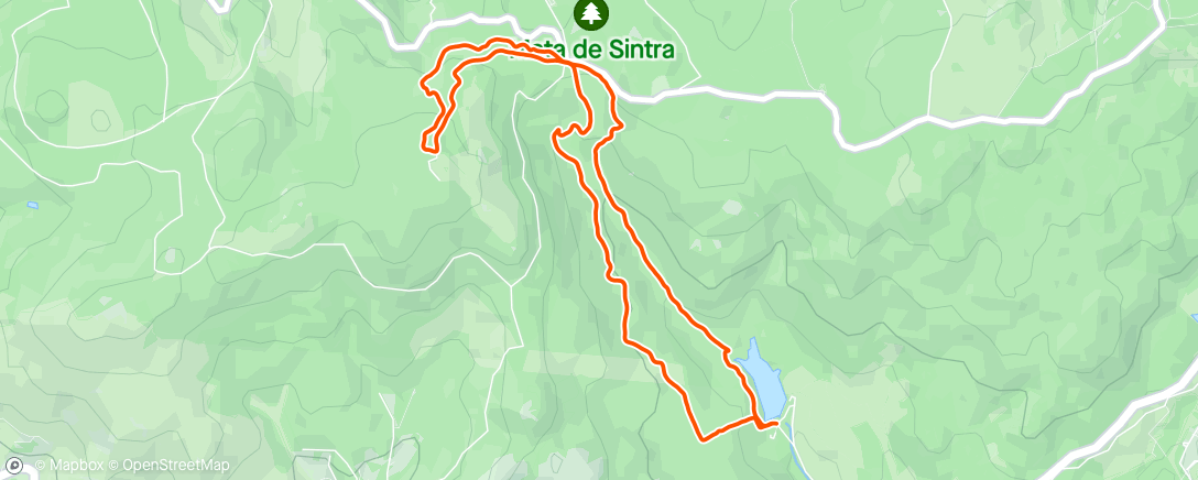 Mapa de la actividad, Quarta trails with Ake,Lou and Karen😎