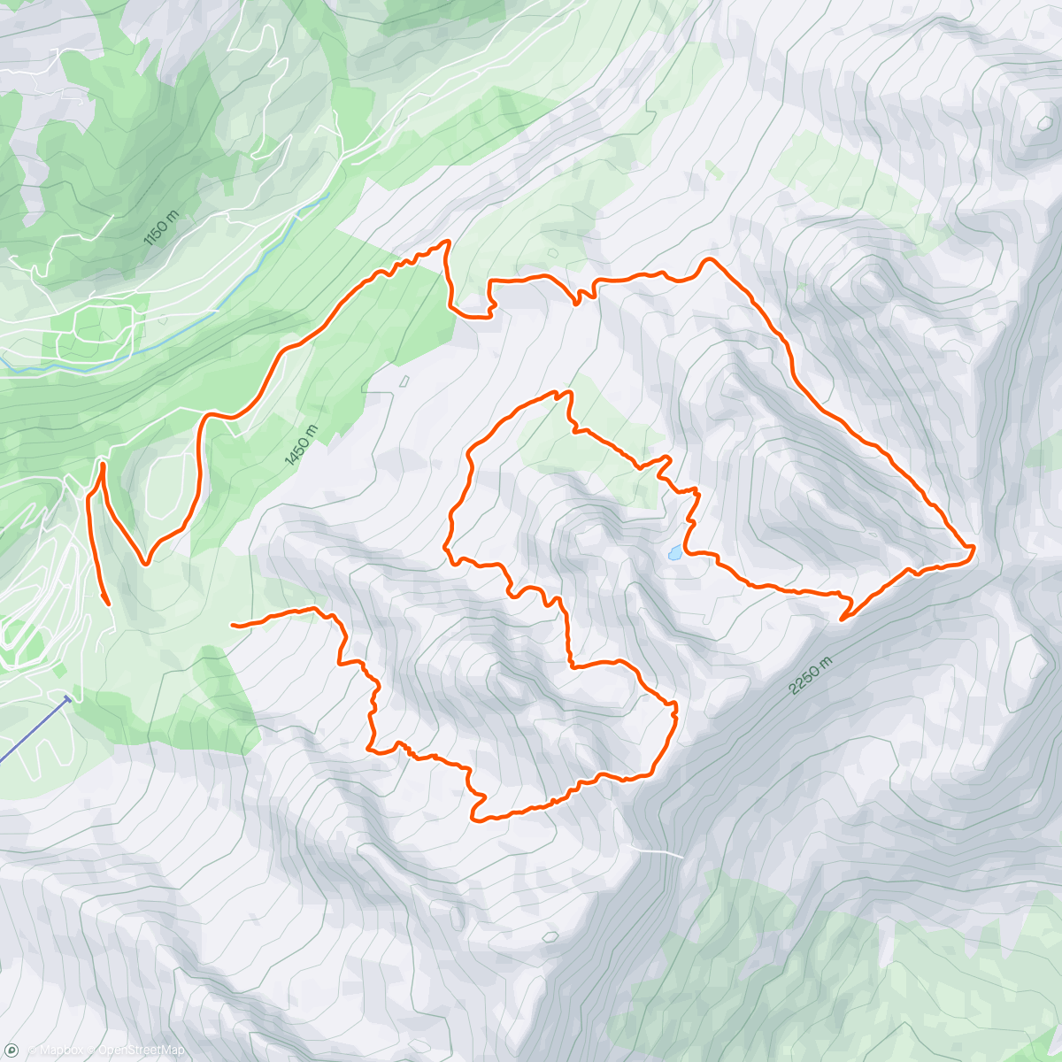 Map of the activity, Trou de la Mouche - l’Ambrevetta